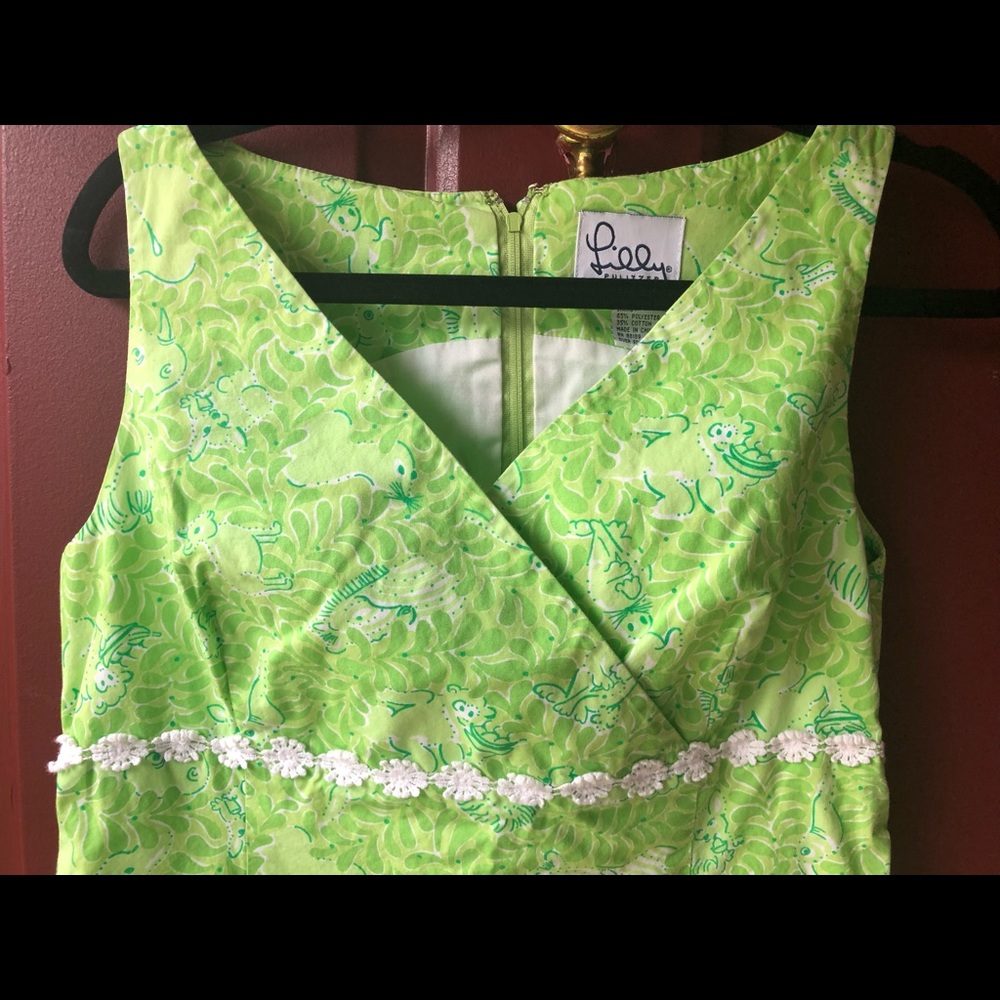 Lilly Pulitzer Zoo Print Dress - Size 8